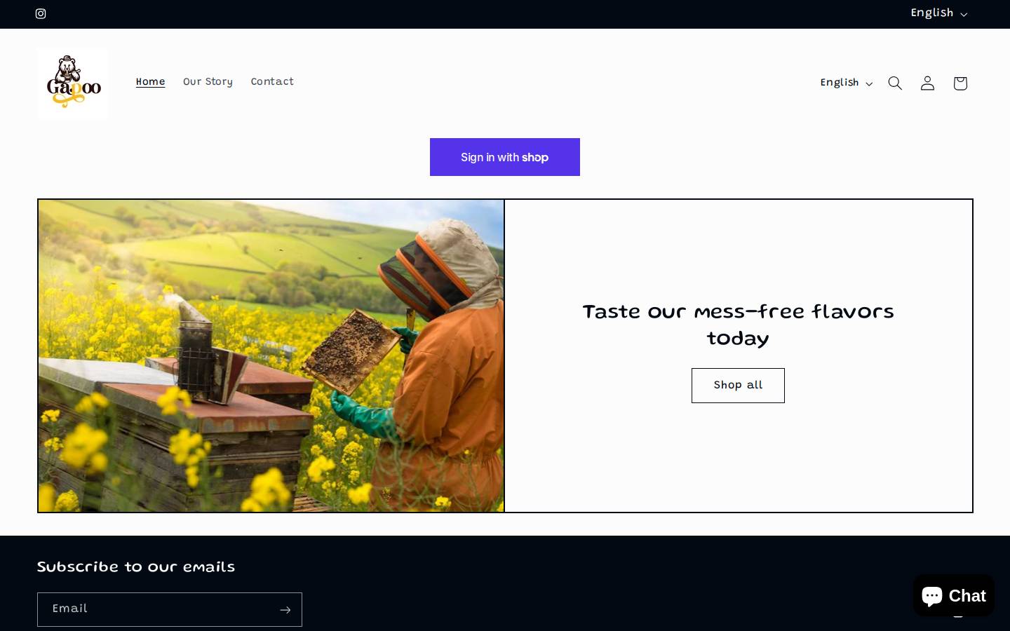 gapoo.in homepage screenshot