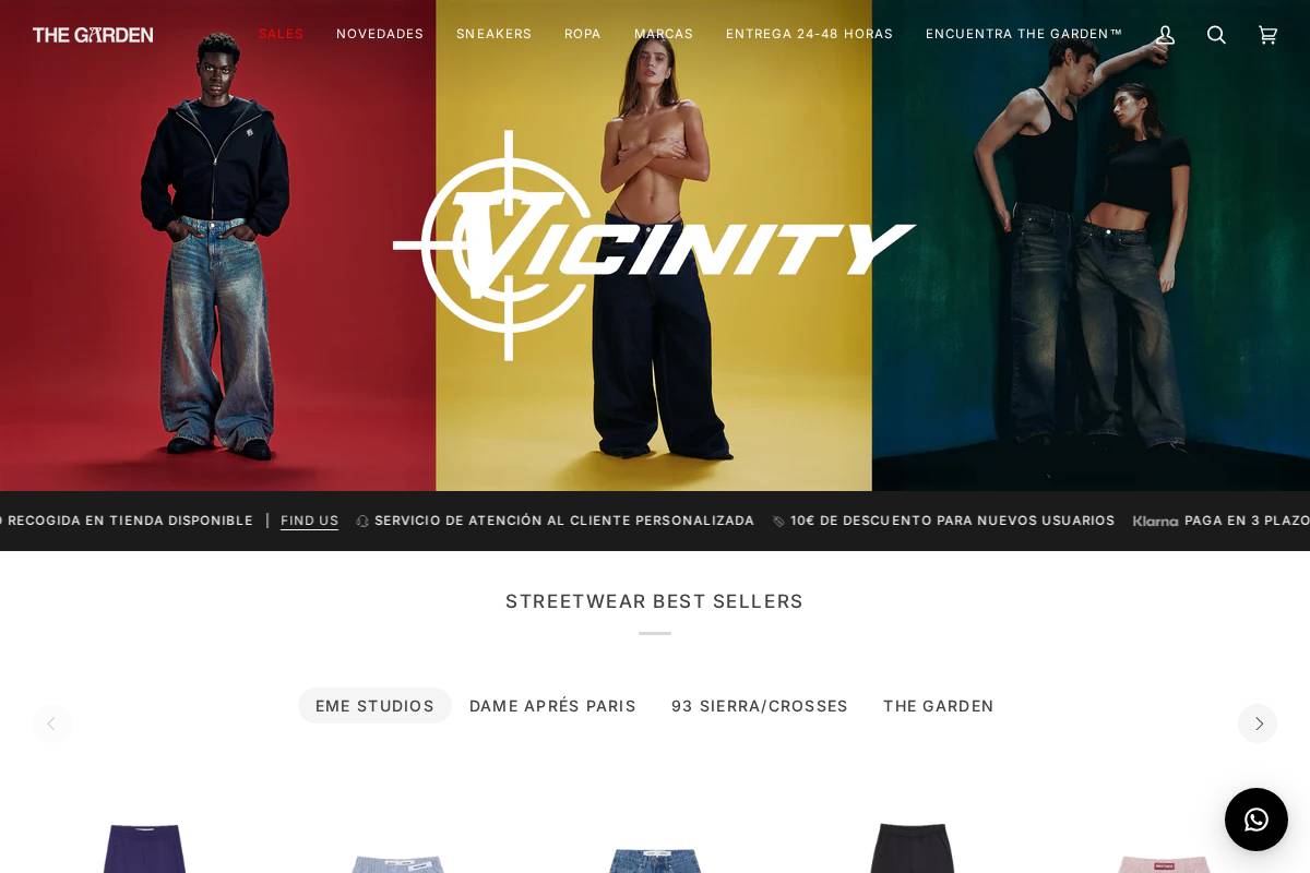 Gardentm homepage screenshot