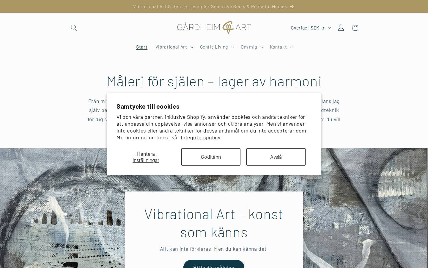 gardheim.com homepage screenshot