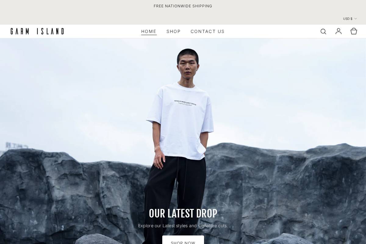 garmislandusa.com homepage screenshot