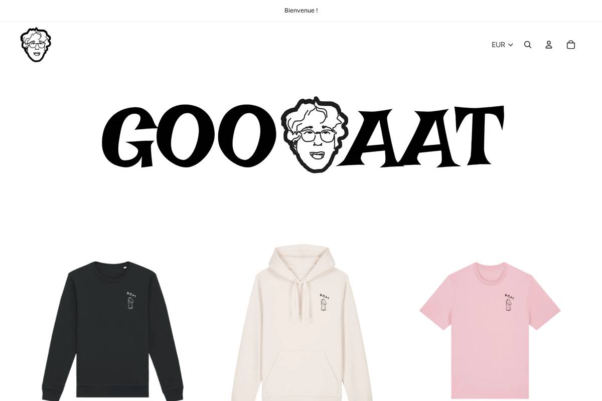 gartin59merch.com homepage screenshot