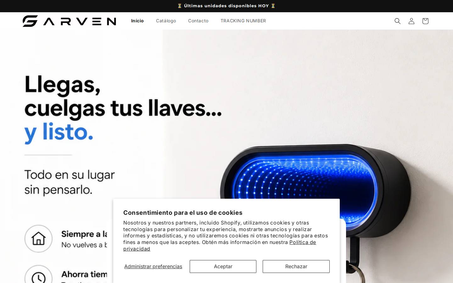 garven.shop homepage screenshot