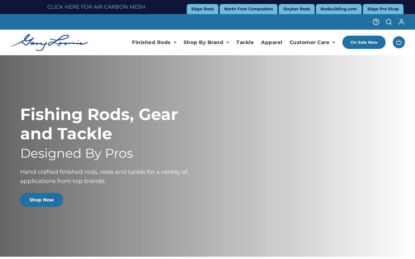 garyloomis.com homepage screenshot