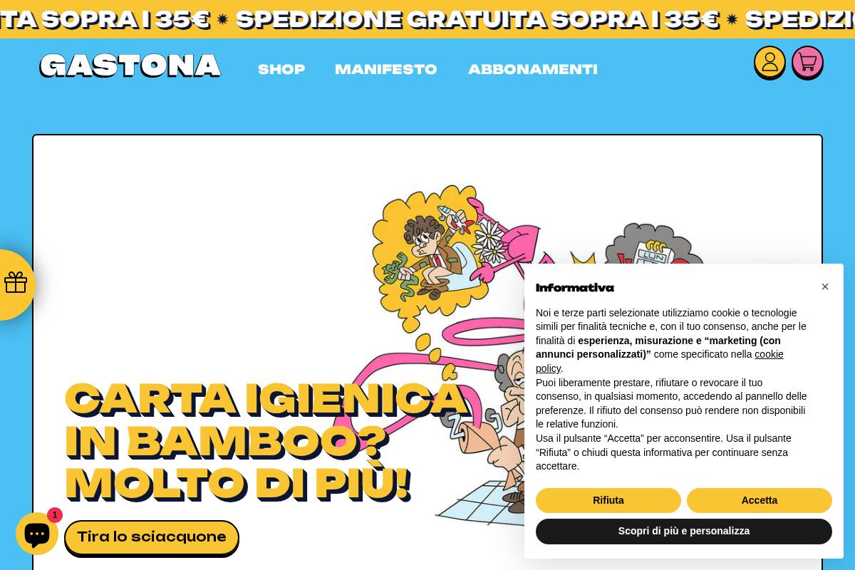Gastona homepage screenshot