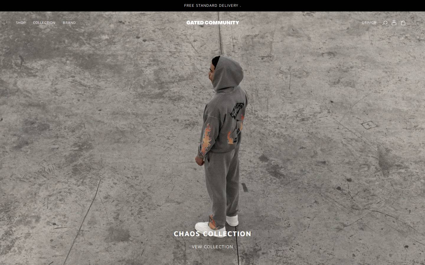 Gatedcommunity homepage screenshot