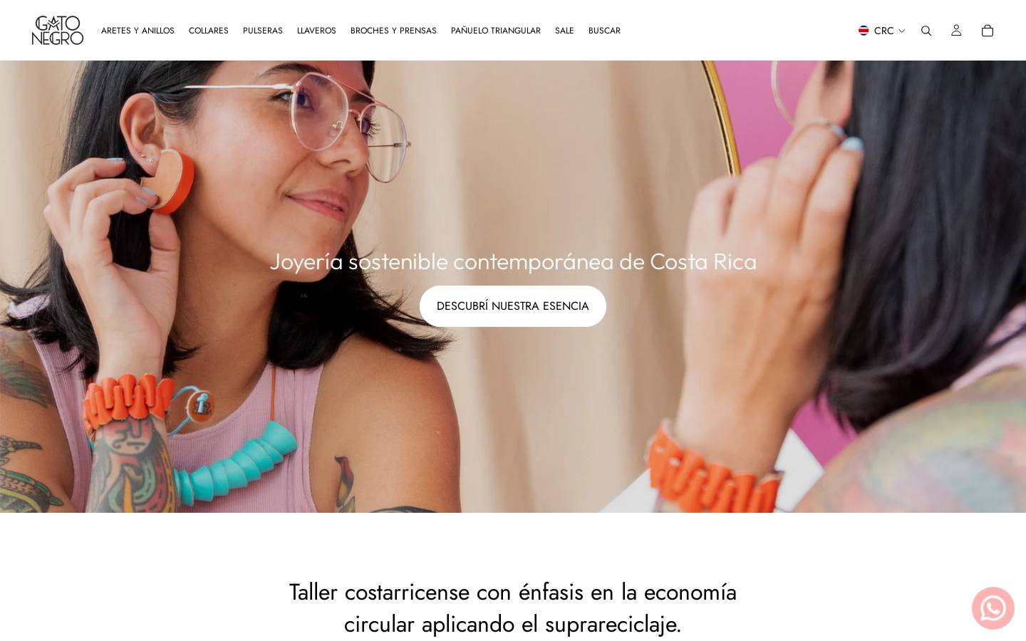 gatonegrocr.com homepage screenshot