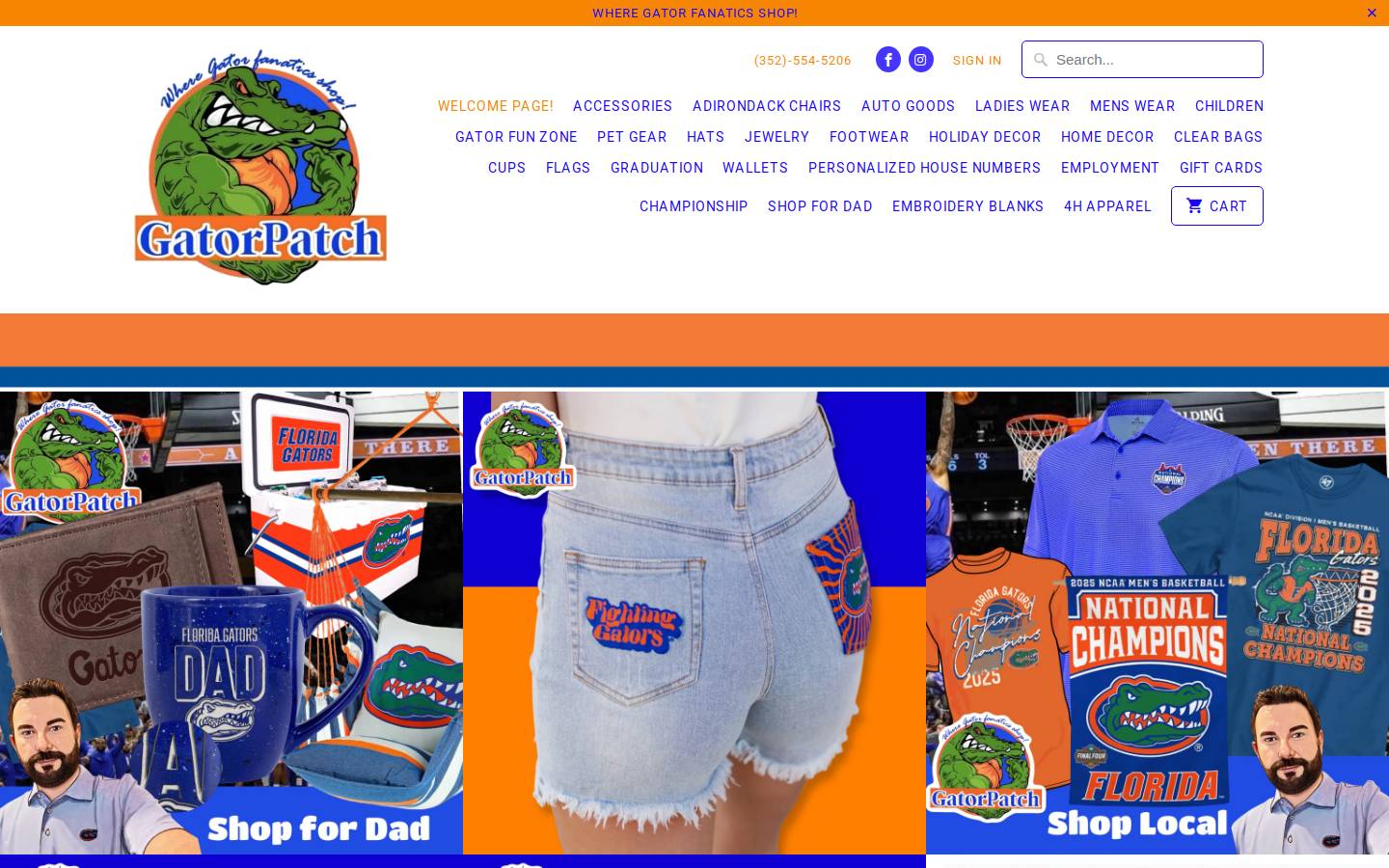 gatorpatch.com homepage screenshot