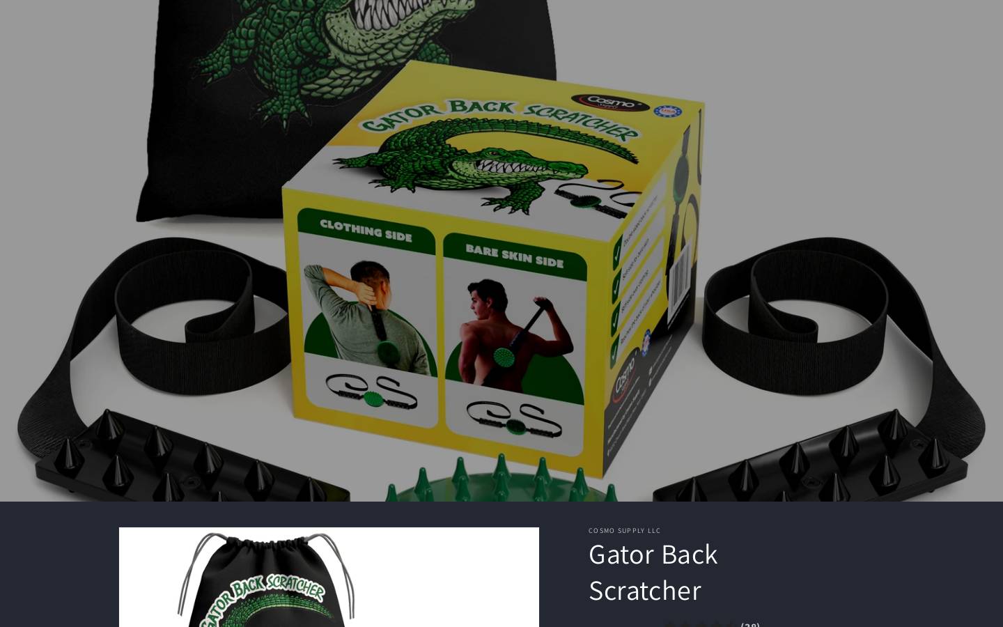 gatorscratcher.com homepage screenshot