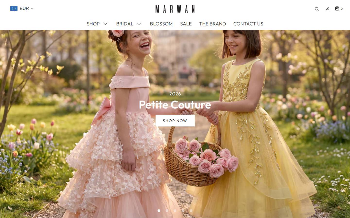 gattinollicouture.com homepage screenshot