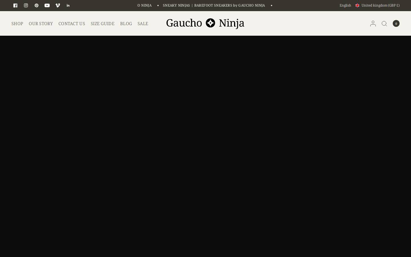 Gaucho Ninja homepage screenshot