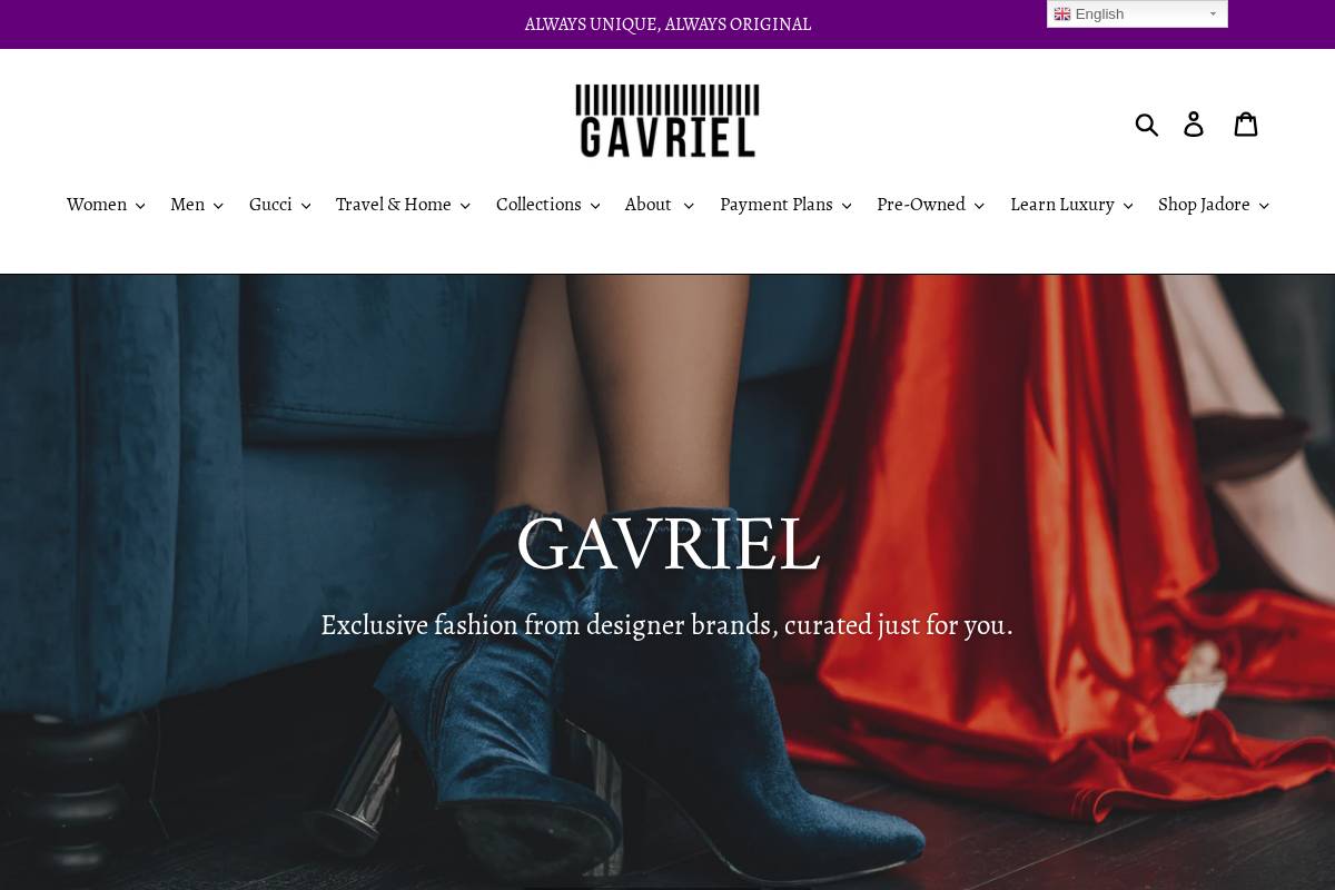 gavriel.us homepage screenshot