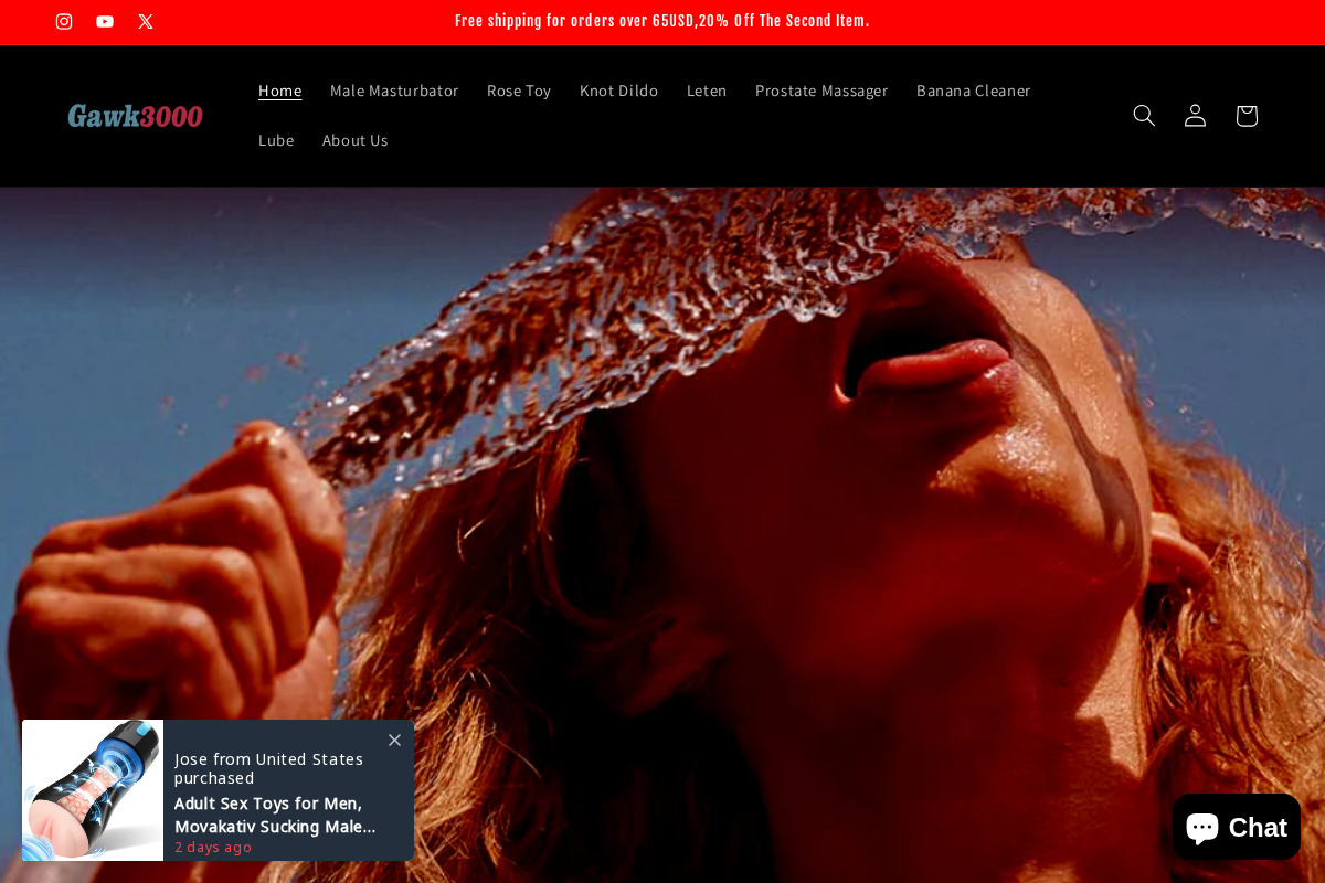 Gawk3000 homepage screenshot