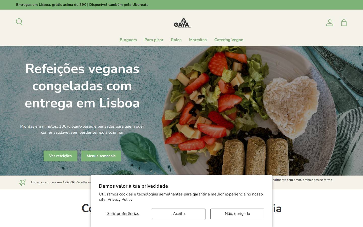 gayaveggiemarket.com homepage screenshot