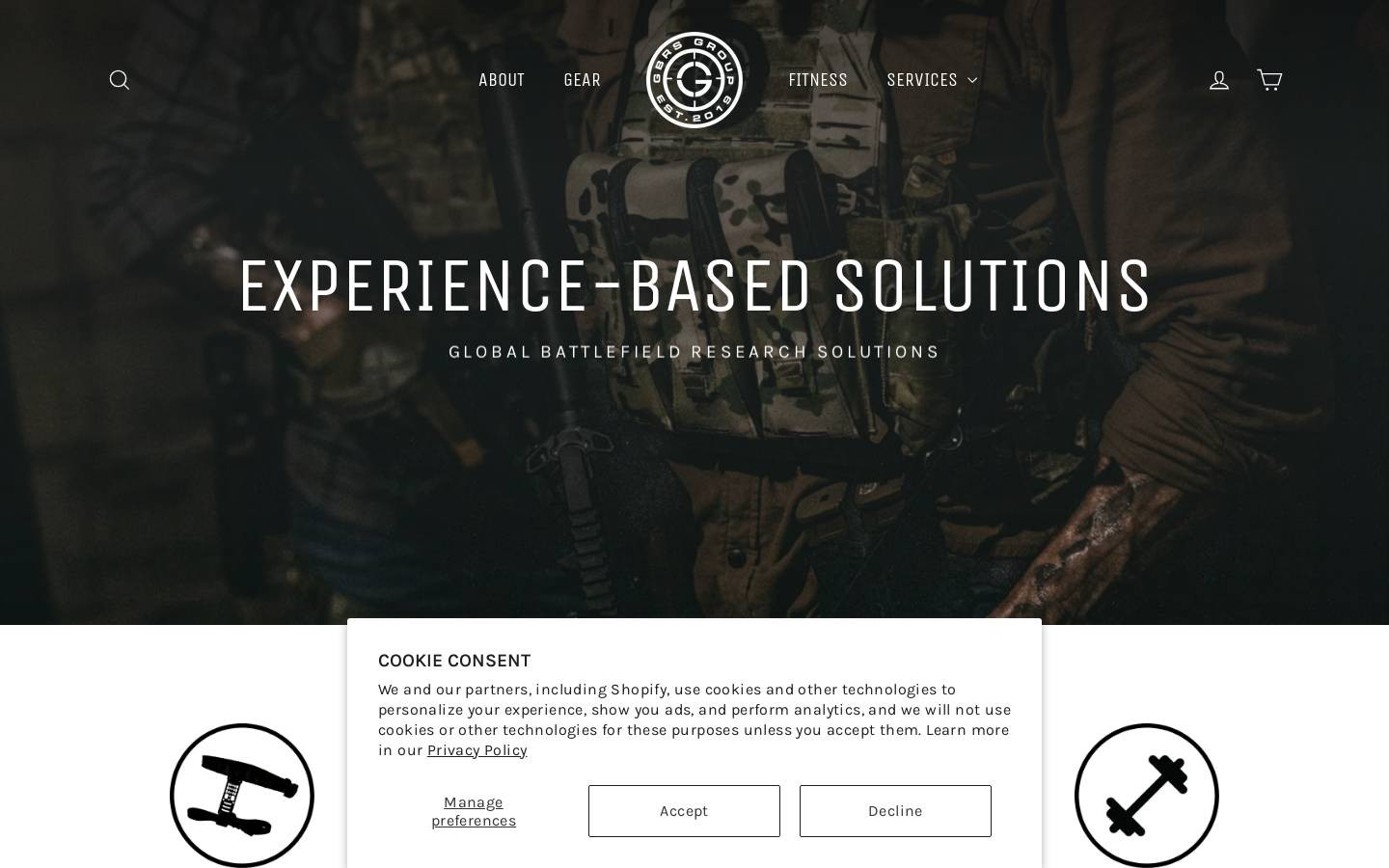 GBRS Group homepage screenshot