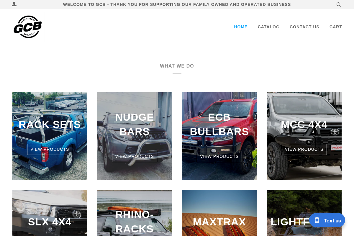 gcb.net.au homepage screenshot