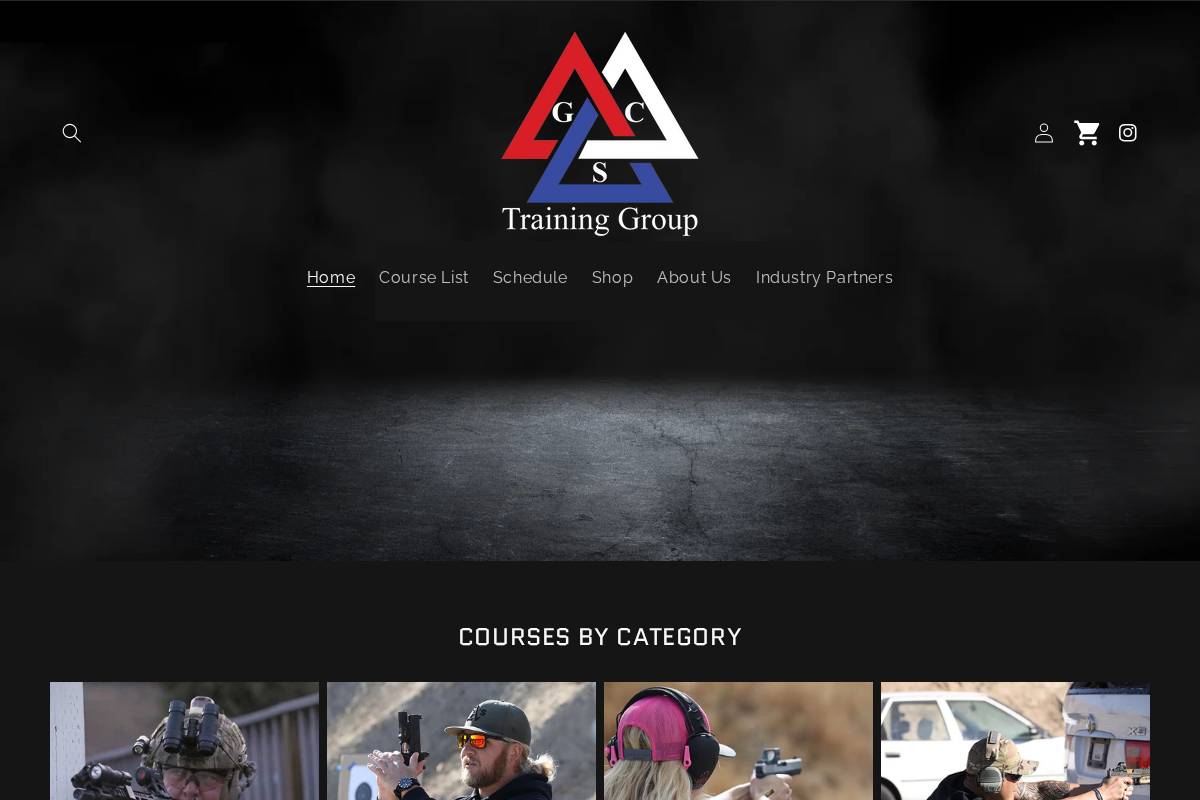 gcstraininggroup.com homepage screenshot