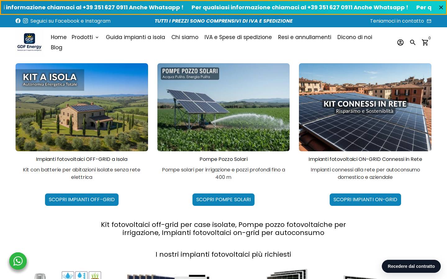 GDF Energy di David Bernardini homepage screenshot