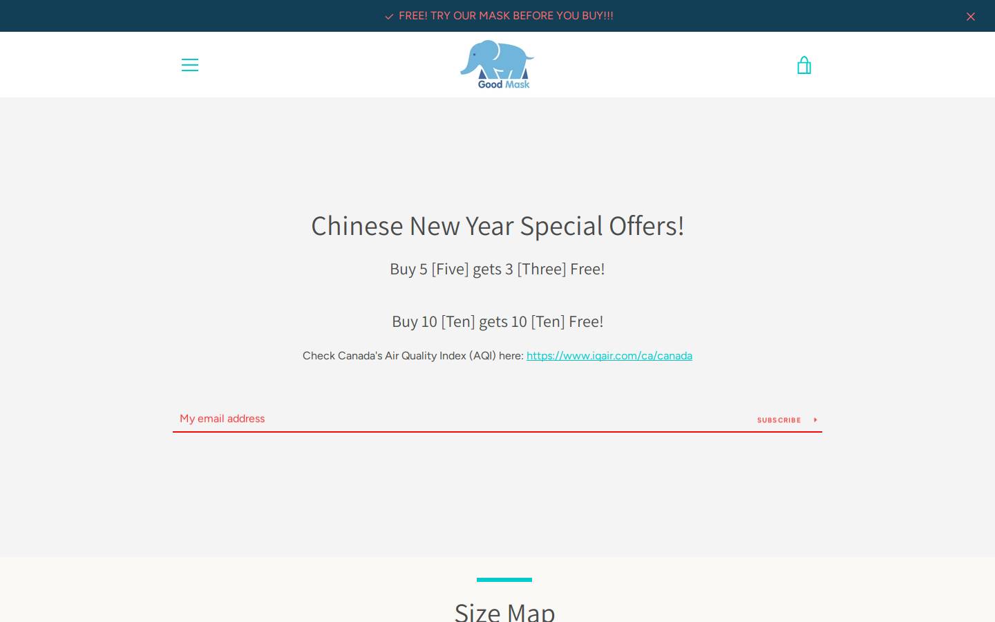 gdmask.ca homepage screenshot