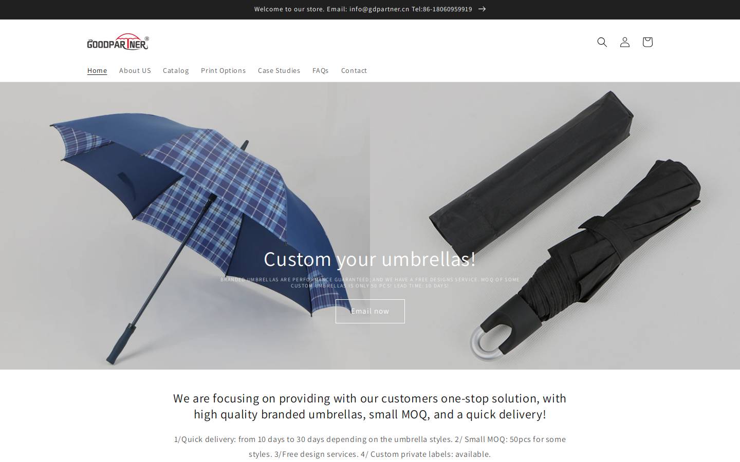 gdpartner.cn homepage screenshot