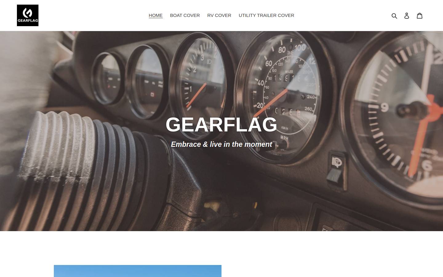 gearflagshop.com homepage screenshot