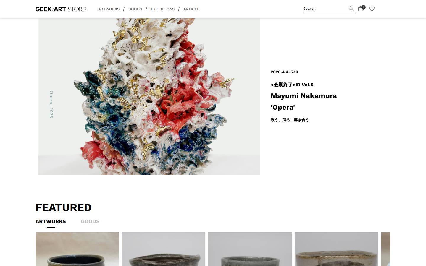 geekart-store.com homepage screenshot