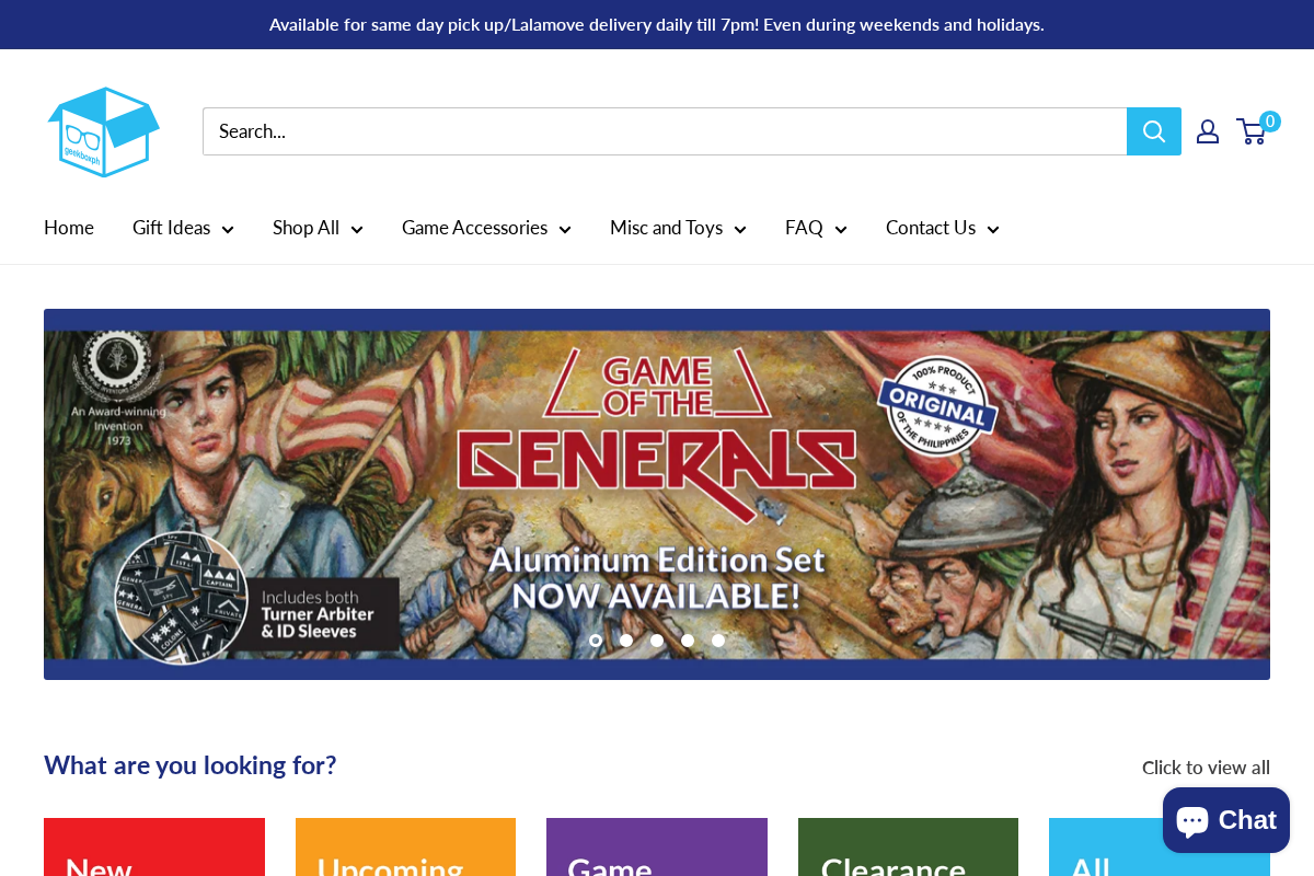 GeekBox.PH homepage screenshot