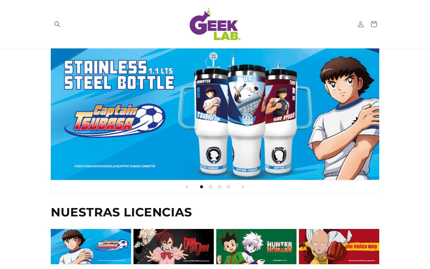 geeklab.com.mx homepage screenshot