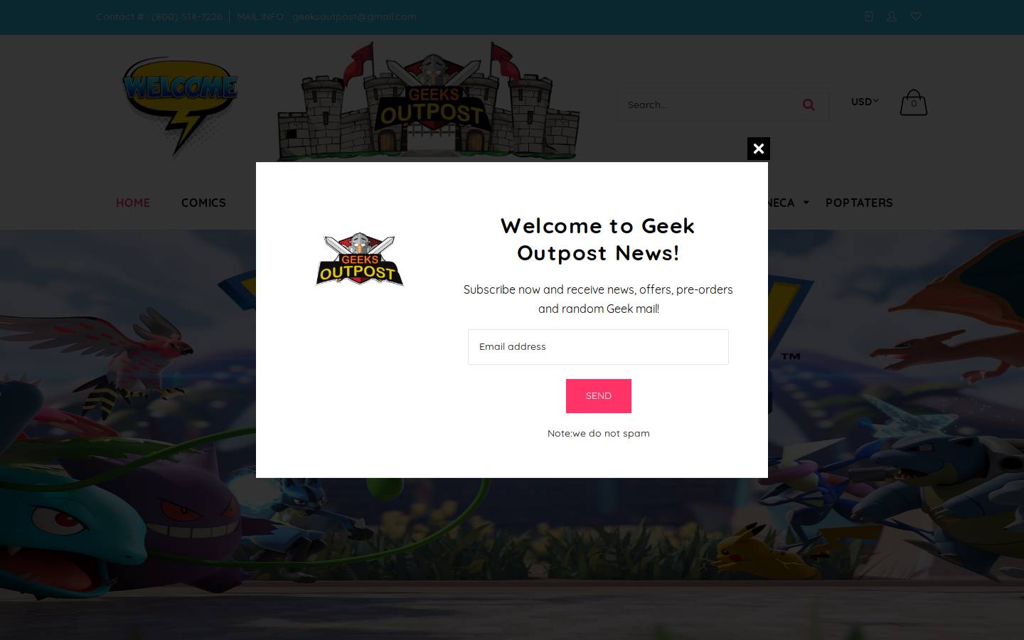 geeksoutpost.com homepage screenshot