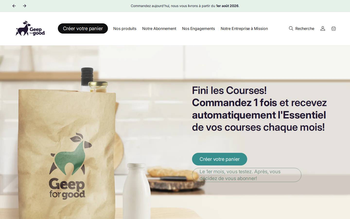 geepforgood.com homepage screenshot