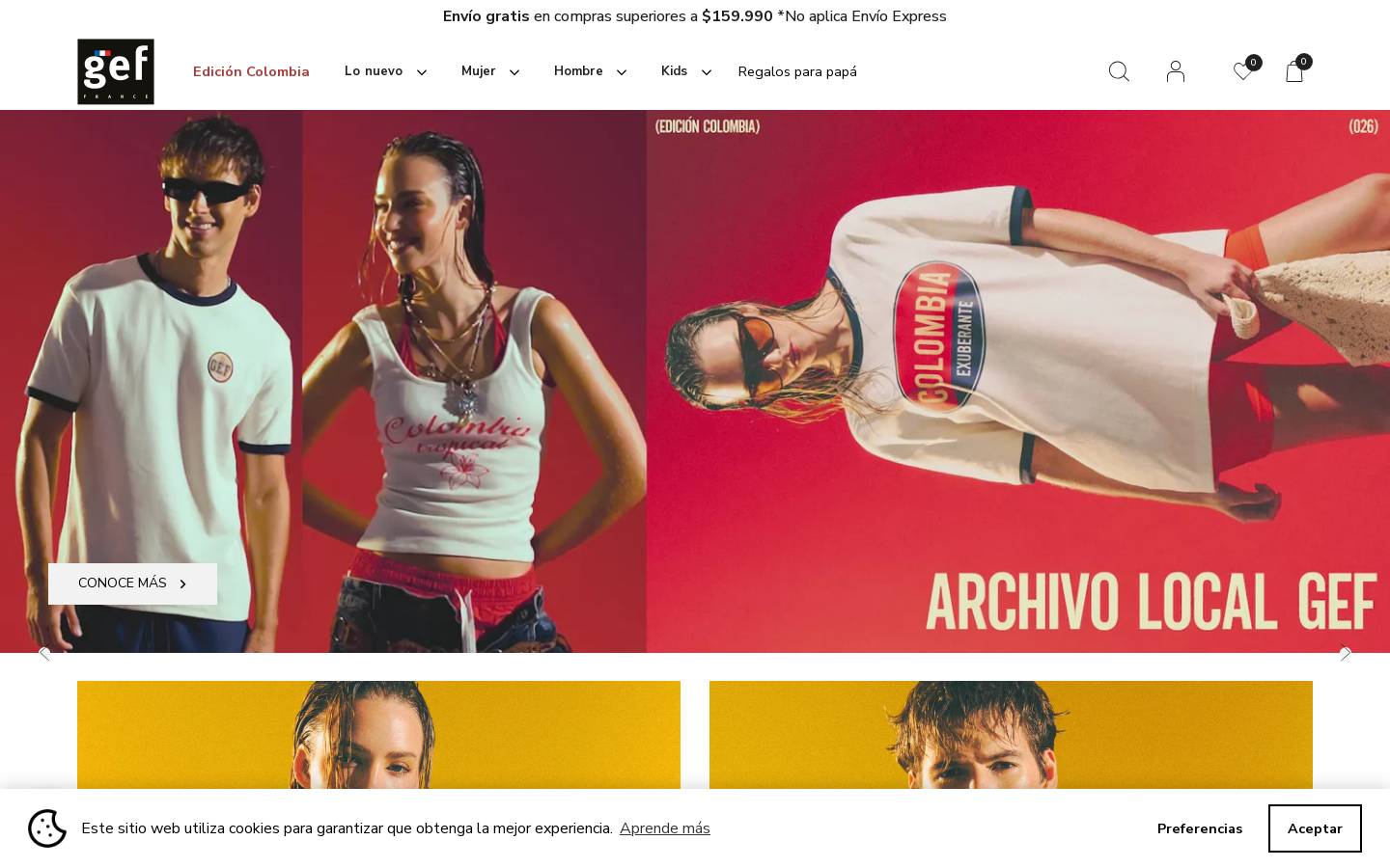 gef.co homepage screenshot