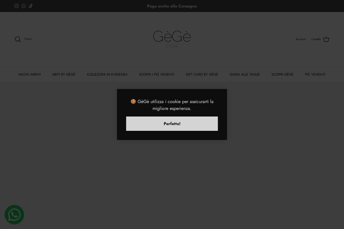GèGè Store homepage screenshot