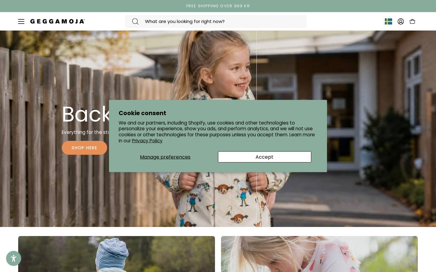GEGGAMOJA homepage screenshot