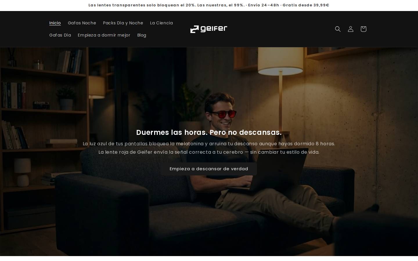 geifer.es homepage screenshot