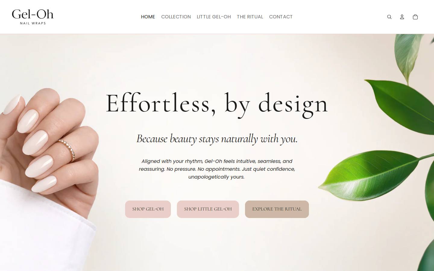 gel-oh.com homepage screenshot
