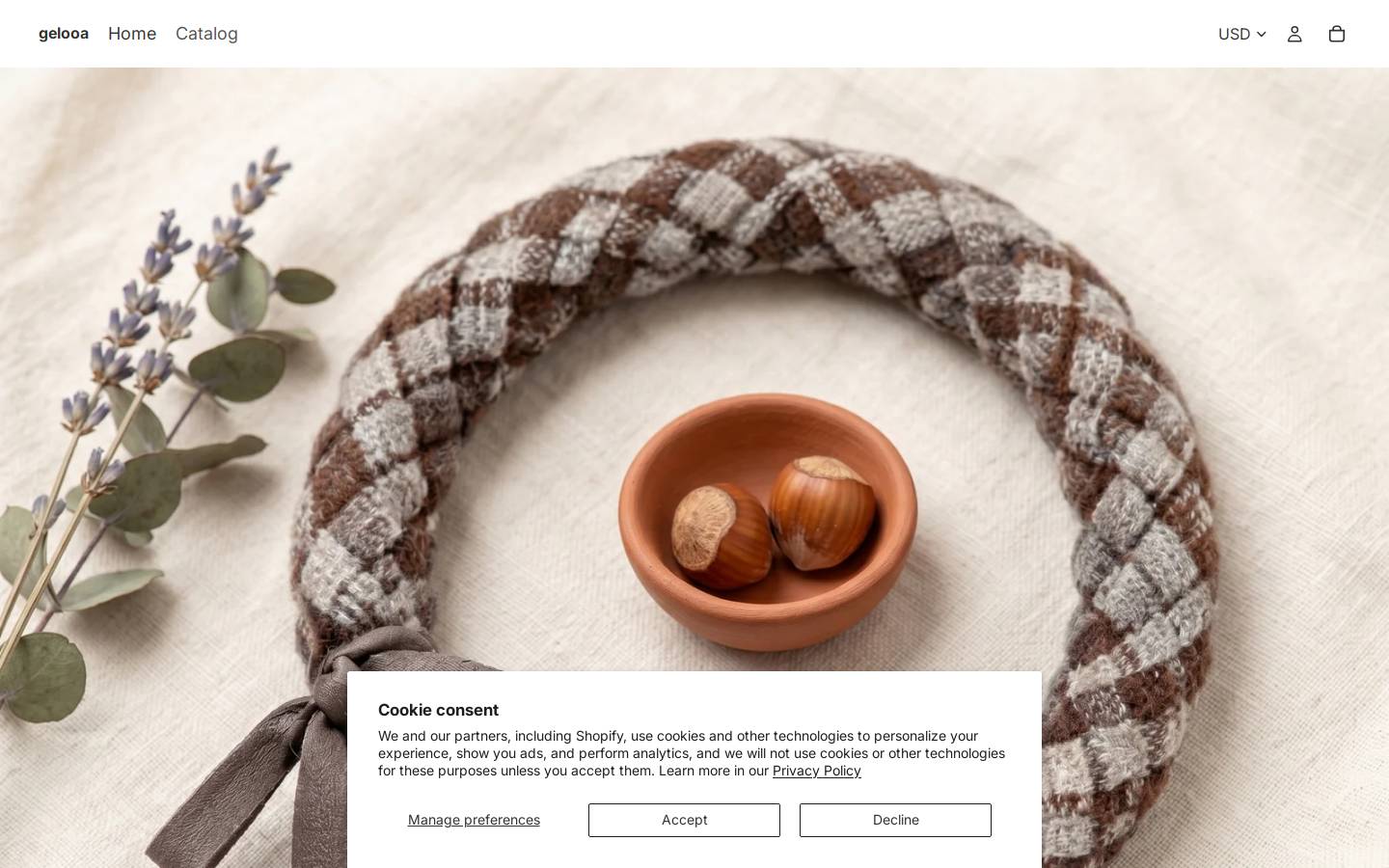 gelooa.com homepage screenshot