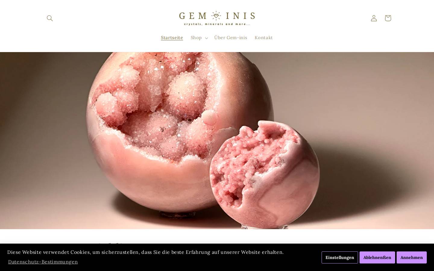 gem-inis.com homepage screenshot