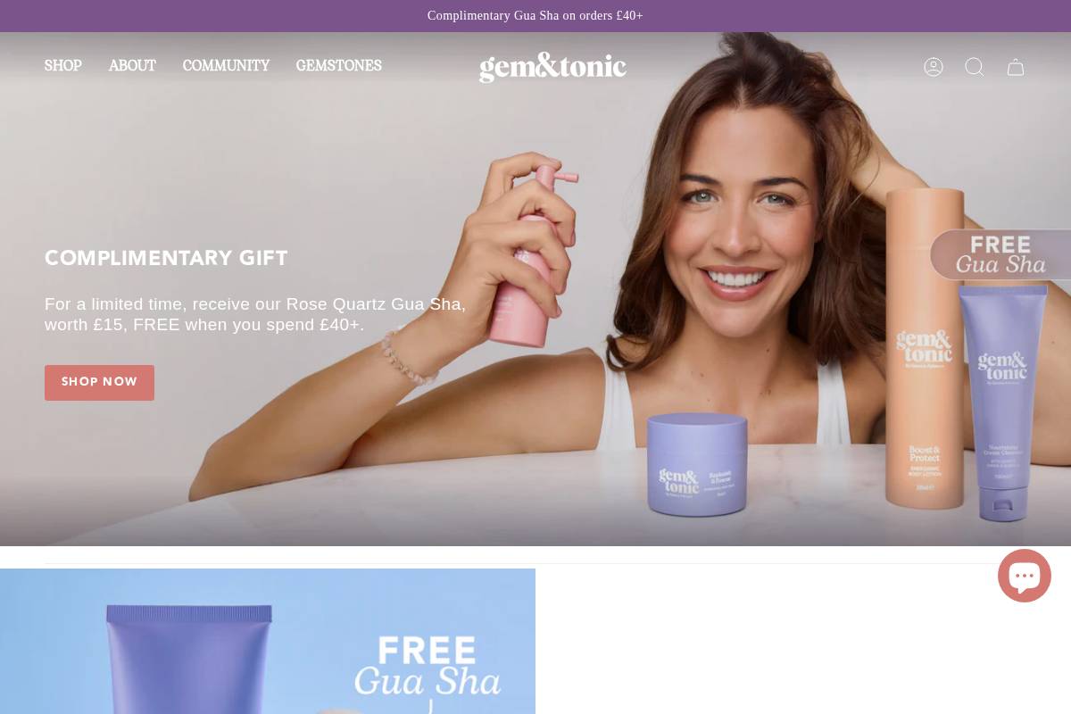 Gemandtonic homepage screenshot