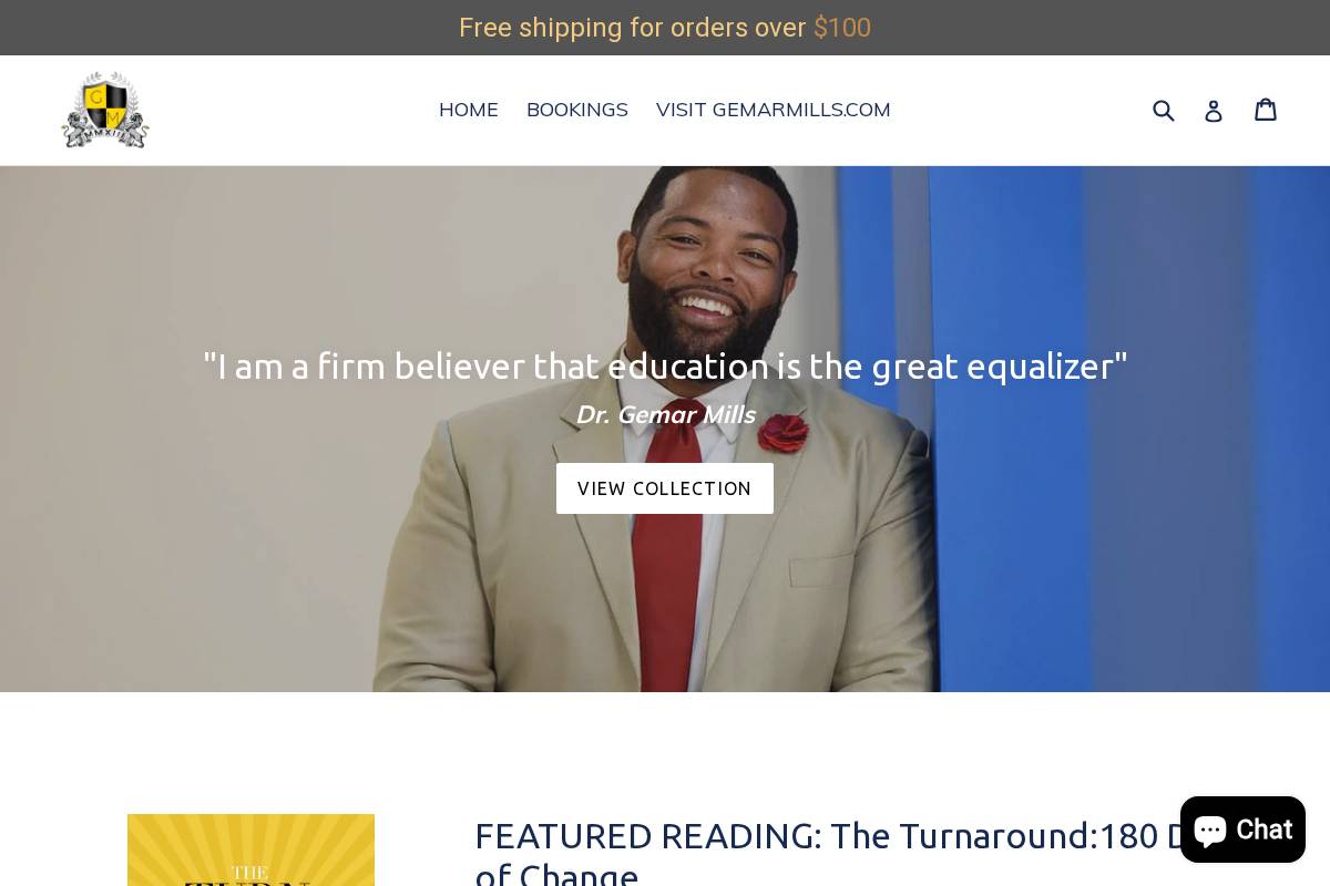 gemarmills.store homepage screenshot