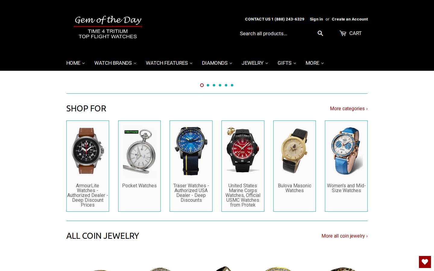 Gem Of The Day(tm) homepage screenshot