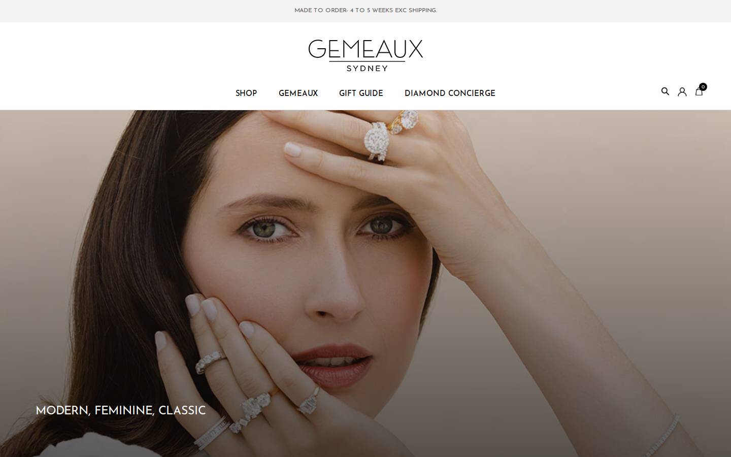 gemeaux.com.au homepage screenshot