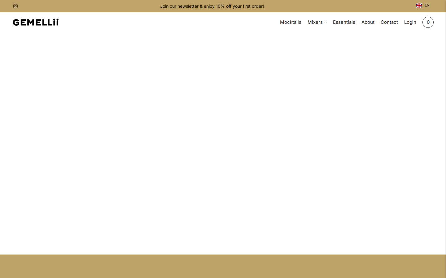 gemellii.com homepage screenshot