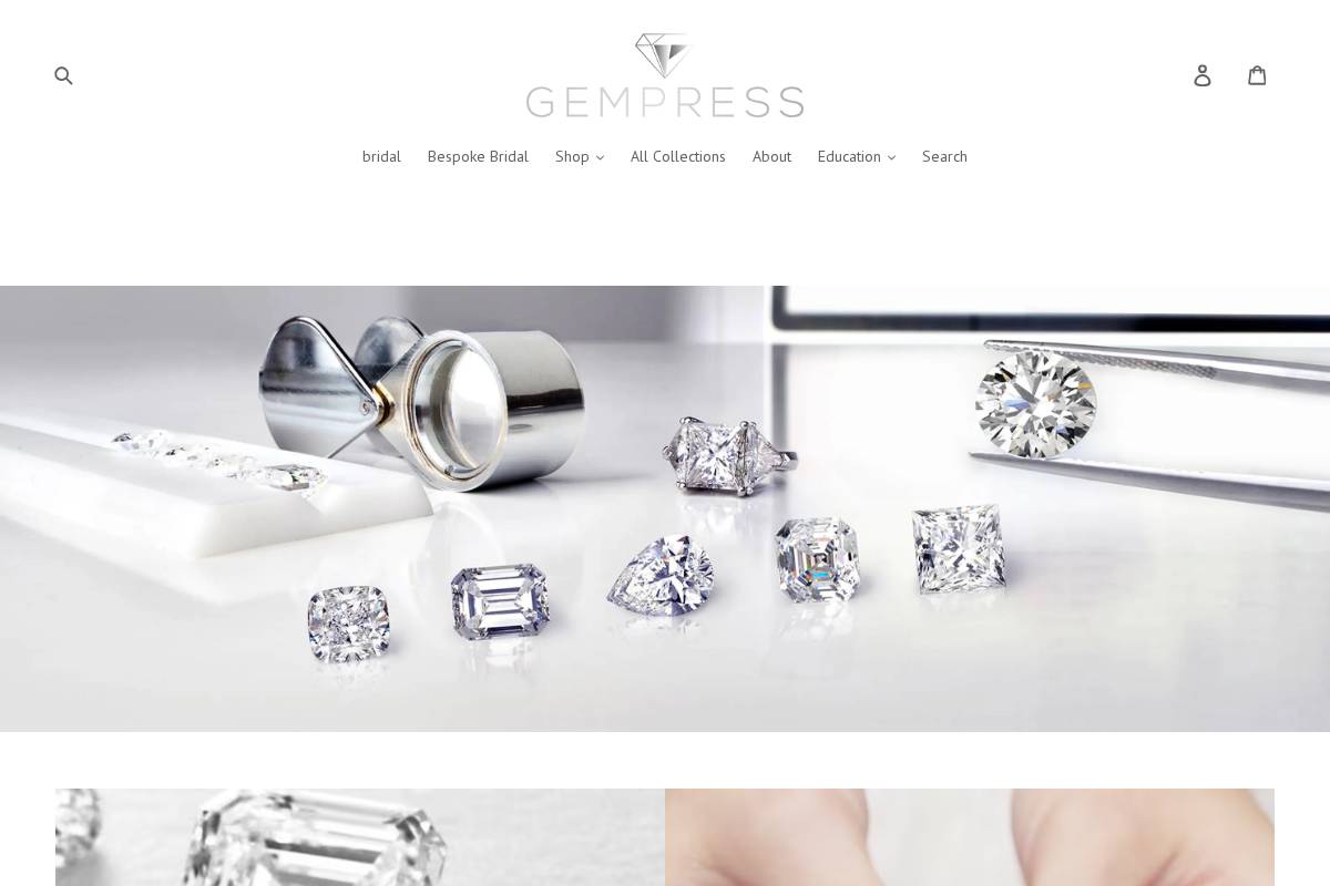 gempress.co homepage screenshot