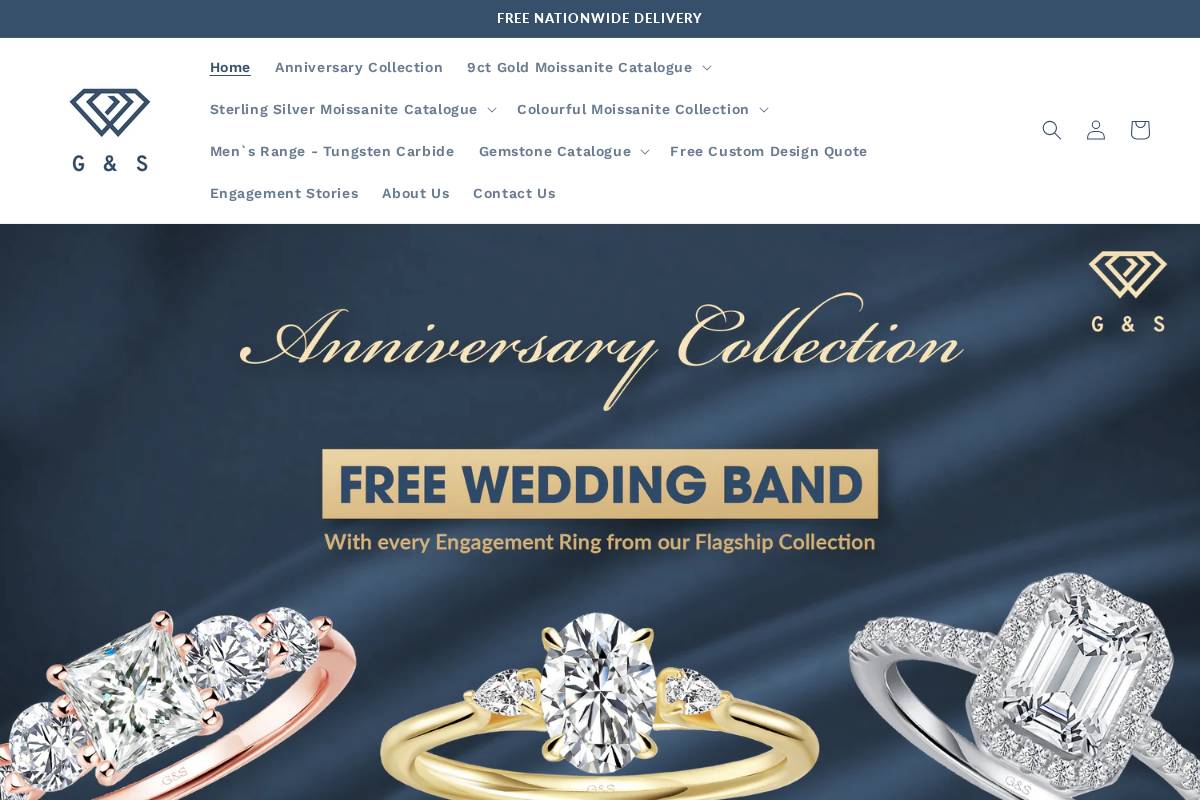 gemsandstuff.co.za homepage screenshot