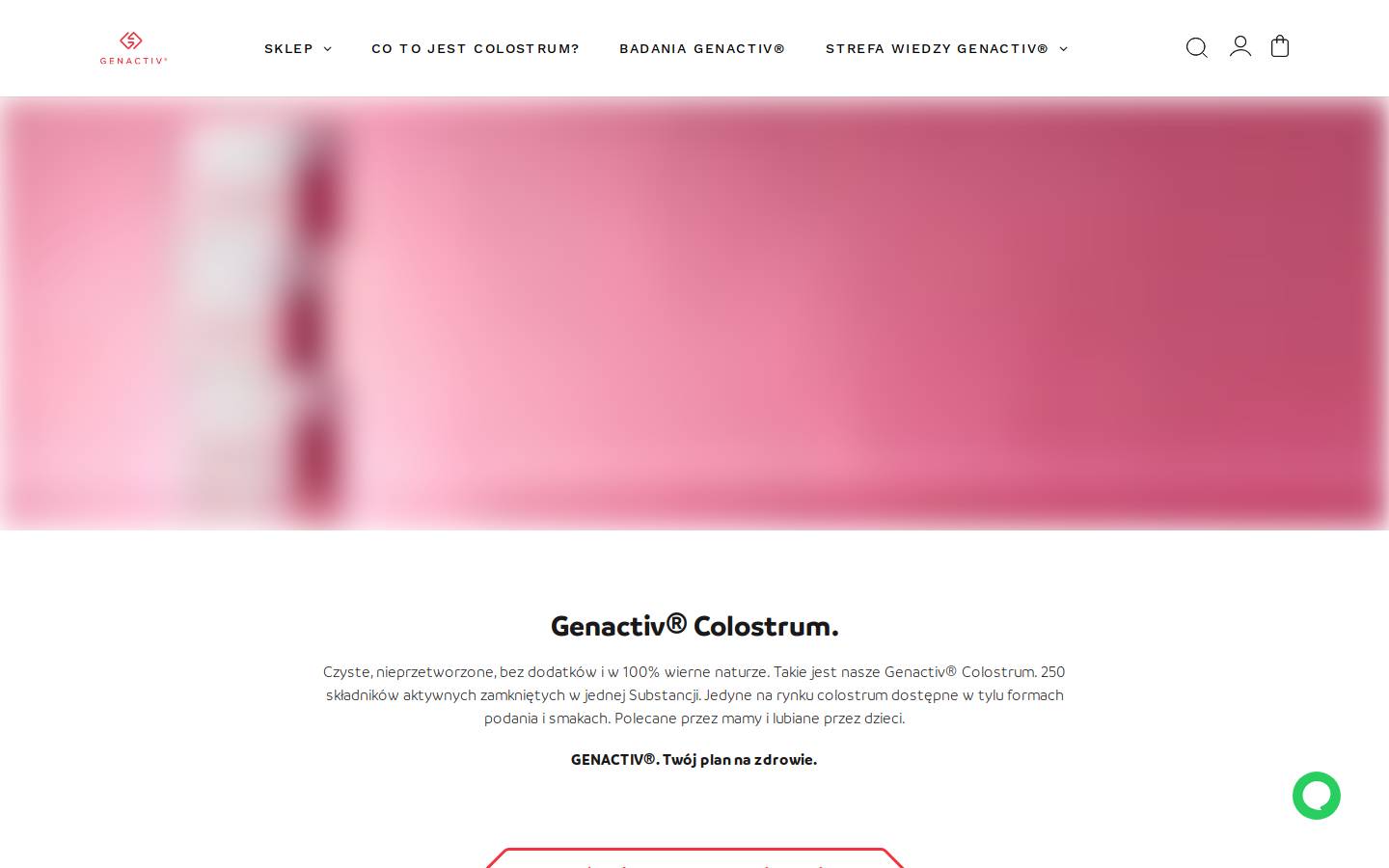 genactiv.eu homepage screenshot