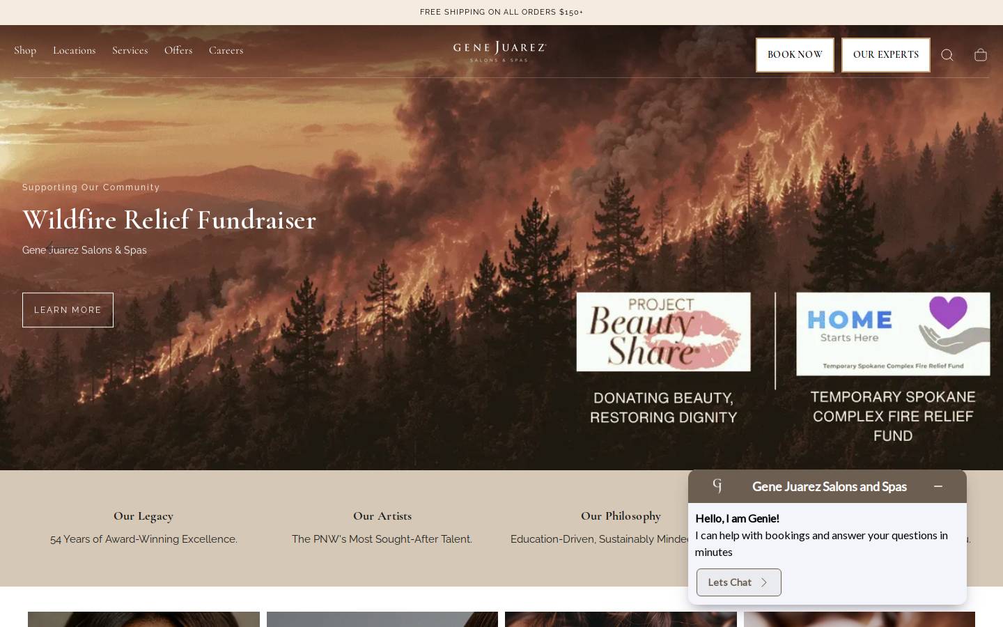 genejuarez.com homepage screenshot
