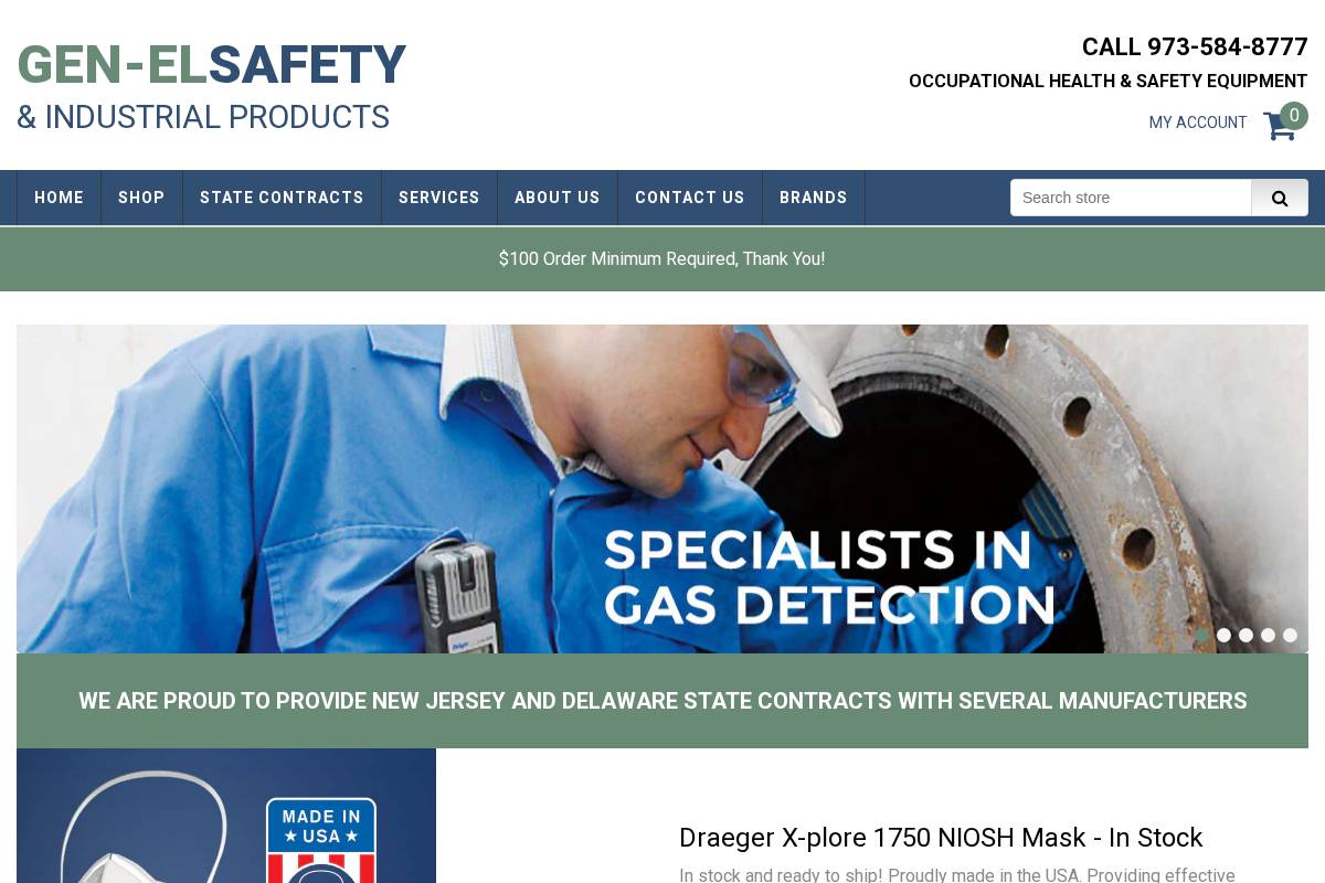 genelsafety.com homepage screenshot