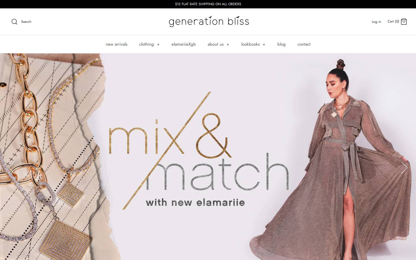 generationbliss.com homepage screenshot