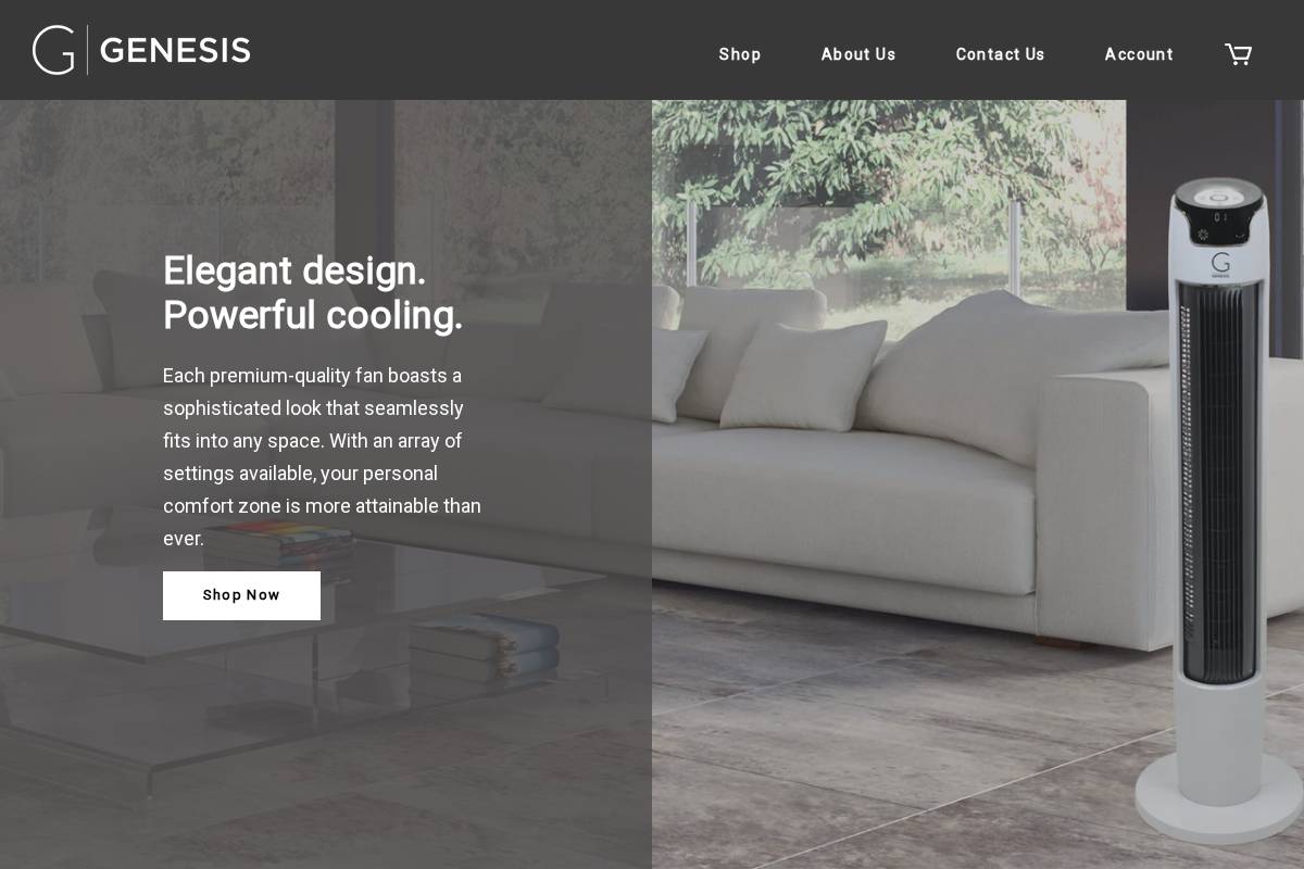 genesisco.com homepage screenshot