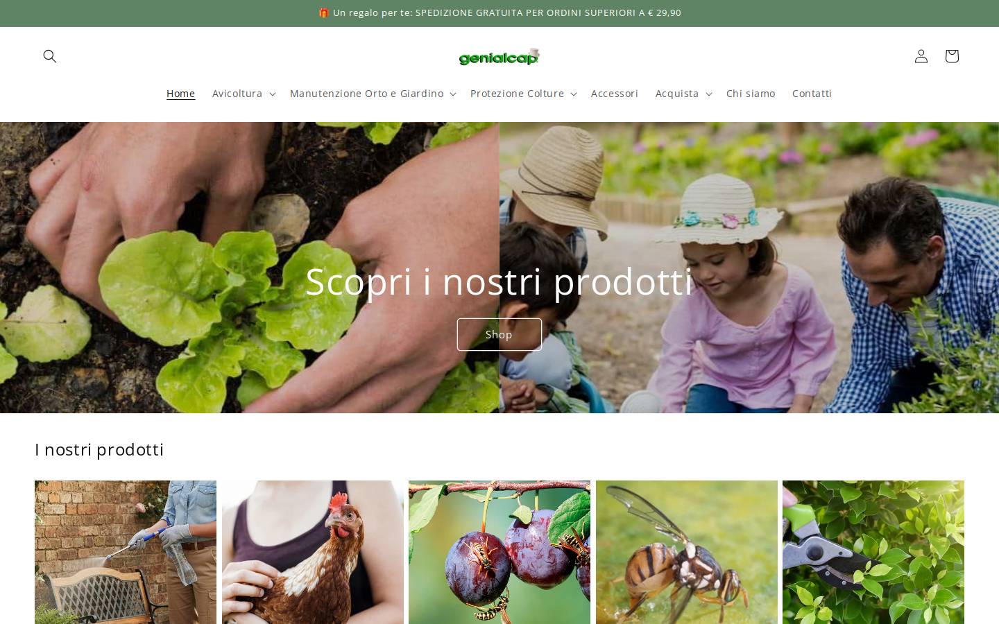 genialcap.com homepage screenshot