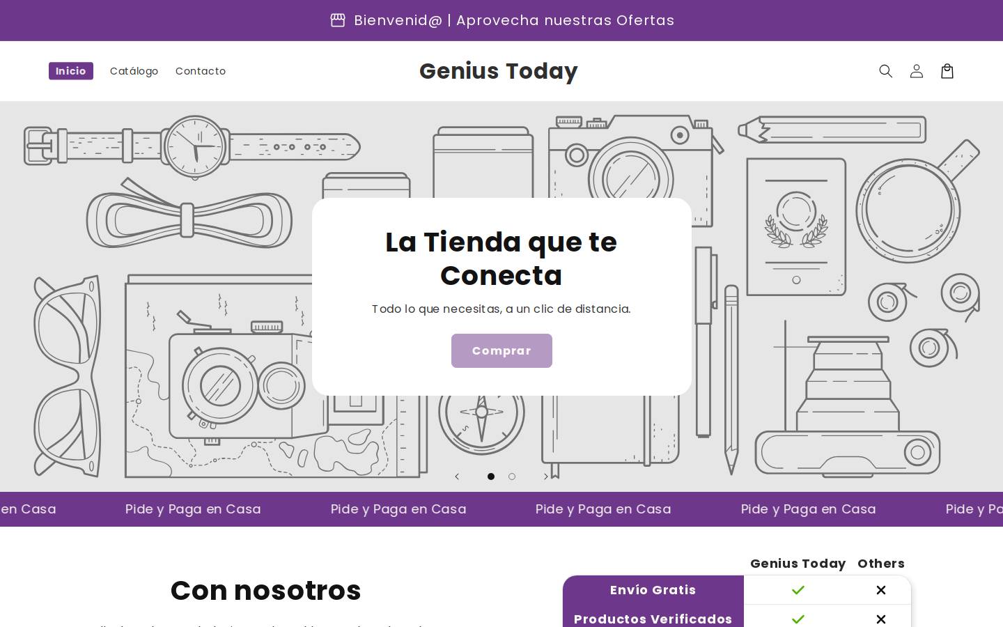 geniustoday.xyz homepage screenshot